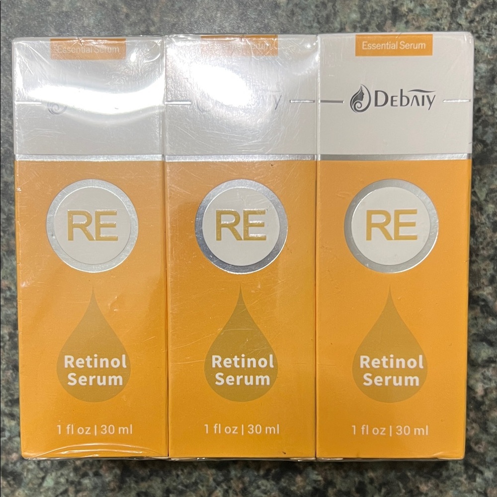 Debaiy Retinol Serum - Vibrant Orange Packaging
